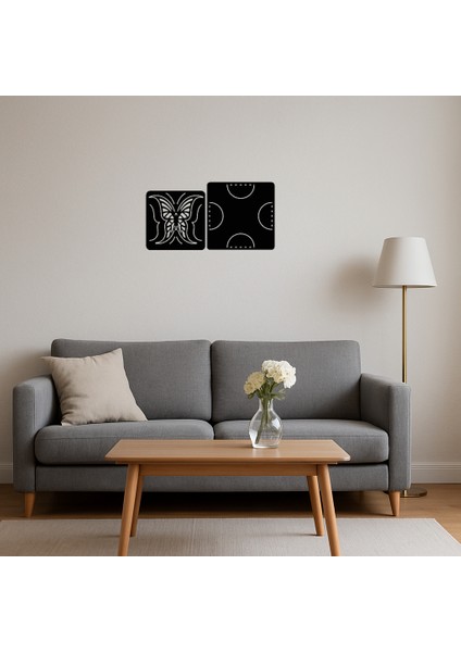 Kelebek Esintisi Mdf Dekoratif Tablo - NX1295-3457 fırsatları
