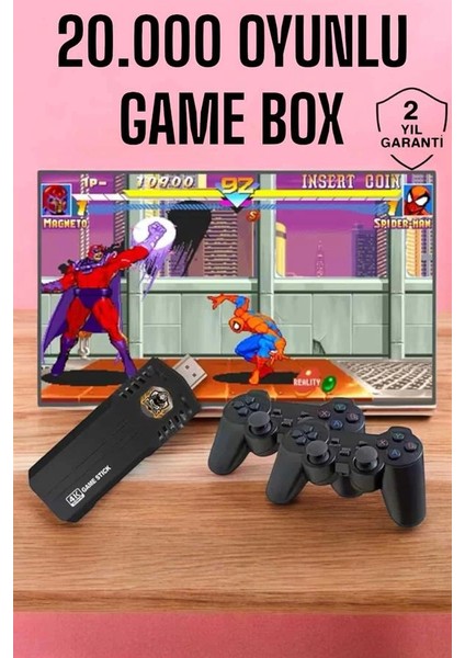 Game Box 20.000 Oyunlu 8k Ultra Oyun Konsolu fiyatları