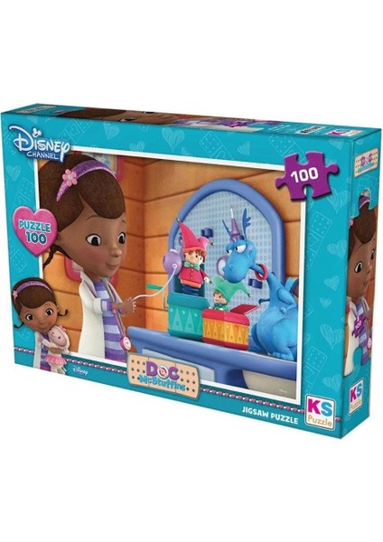 DOC714 Doc Mcstuffins / 100 Parça Puzzle fiyatları