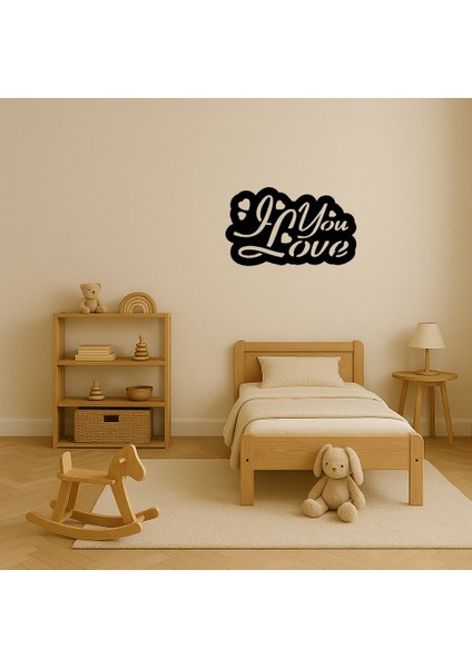 I Love You Kalp Motifli Mdf Iç Mekan Tablosu - NX2768-2354 modelleri