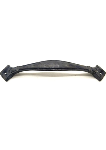 Antika Tarz Dekoratif Pirinç Deste Mobilya Kulbu - 27X155 Mm, Oksit