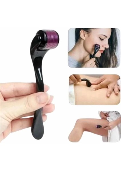 Titanyum Uçlu Derma Roller 540 Iğneli 1 mm modelleri