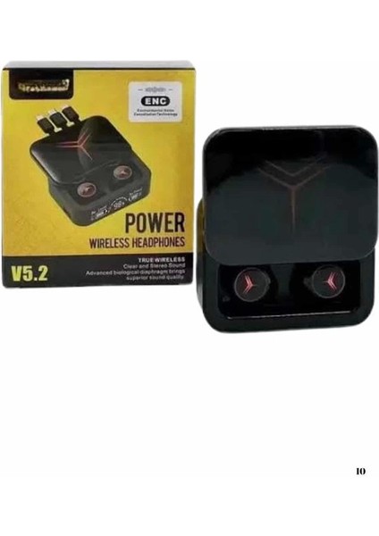 Kablosuz Şarj Göstergeli Powerbank Özellikli Bluetooth Kulaklık Çağrı Cevaplayabilen indirimleri