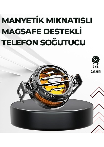 Telefon Soğutucu | LED Işık Efektli | Power Aparatlı | Sessiz ve Taşınabilir Model