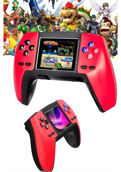 520 Retro Oyunlu El Konsolu Atari Oyun Konsolu Taşınabilir