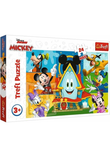 PUZZLE-14351 Maxi Mickey Mouse 24 Parça Çocuk Puzzle fiyatları