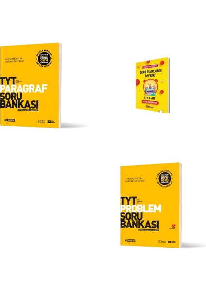 Tyt Paragraf ve Problemler Soru Bankası + Planlama Defteri