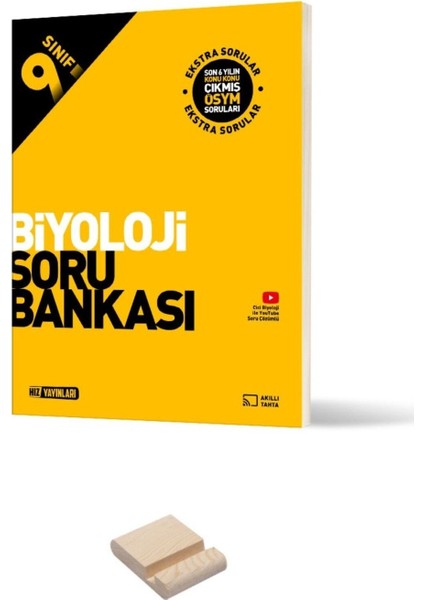 9. Sınıf Biyoloji Soru Bankası + Telefon Tutucu