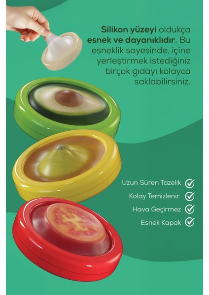 3'lü Buzdolabı Meyve Sebze Saklama Kutusu Bej indirimleri