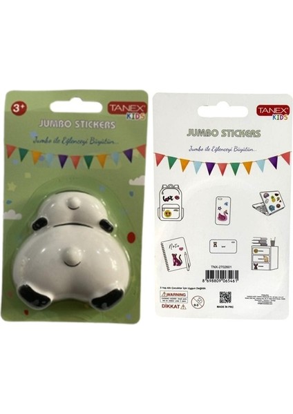Jumbo Stickers Sukuşi Panda