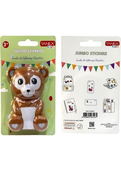 Jumbo Stickers Sukuşi Maymun