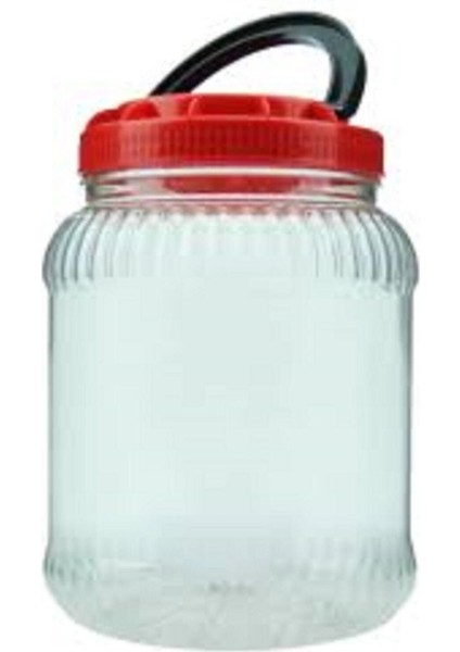 8 Adet 2 Lt. Pet Kavanoz Seti, Bal, Turşu, Reçel ve Peynir Için Ideal.