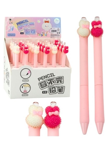Pian Pembe Tavşan Basmalı Bitmeyen Kurşun Kalem