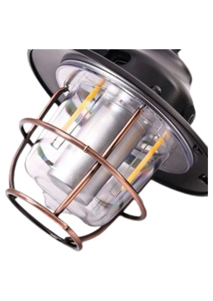 Kamp ve Bahçe Için Retro LED Fener – Sıcak Işık, Uzun Ömürlü Batarya indirimleri