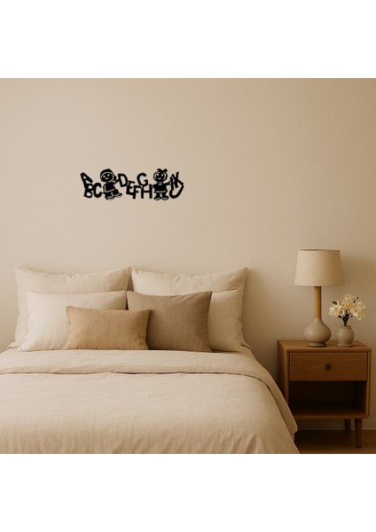 Eğitici Harf Öğrenme Tablosu - NX2689-4407