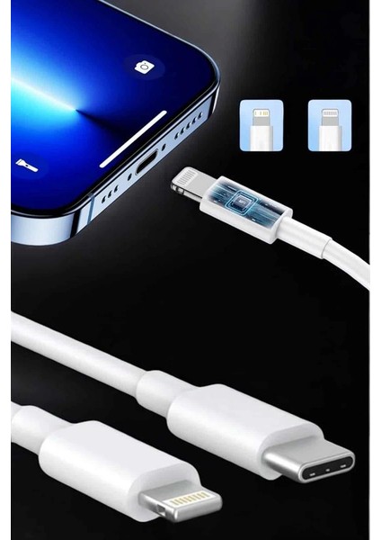 Iphone Ios Uyumlu Hızlı Şarj Kablosu Type C To Lightning 12 13 14 15 Pro Max modelleri