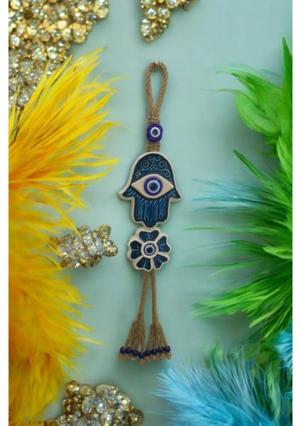 Renkli Nazar Boncuklu Seramik Dekoratif Süs Eşyası, Çok Amaçlı ve Şık Tasarım fiyatları