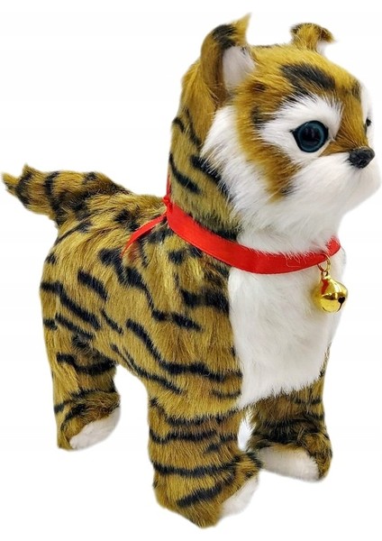 Müzikli Yürüyen Miyavlayan Işıklı Kuyruk ve Başını Sallayan Peluş Kedi modelleri