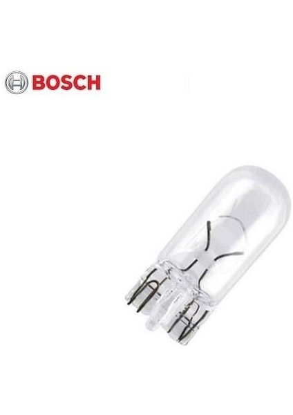 24V 5W Dıpsız T10 Orta Dıpsız Ampul (10 Adet)