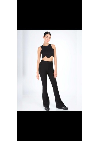 Çelik Ispanyol Paça Tayt