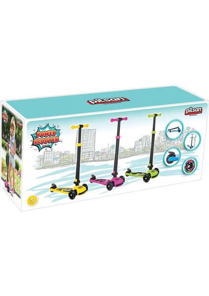 07 354 Power Scooter ( Sarı)