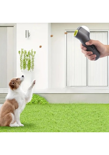 Kedi ve Köpekler Için Hazneli Mama Fırlatma Oyuncağı Yem Atıcı Aparat