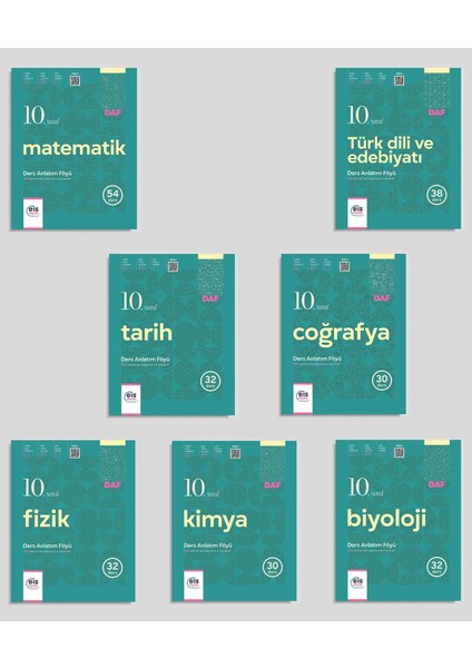 Eis 10.sınıf Tüm Dersler Set - 7 Kitap - 2025-2026