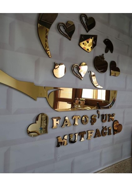 Kişiye Özel Yazılı Pleksi Mutfak Süsü, Şık ve Dayanıklı Dekorasyon Parçası fiyatları