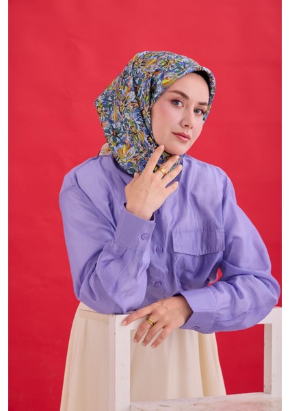 Twill Ipek Eşarp 11477-27