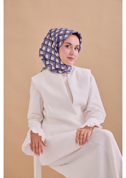 Twill Ipek Eşarp 11474-15