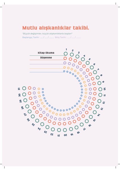 2026 A5 Akademik Ajanda 15X21 cm - 107 Ad. Sticker Hediyeli - Lastikli - 12 Aylık indirimleri