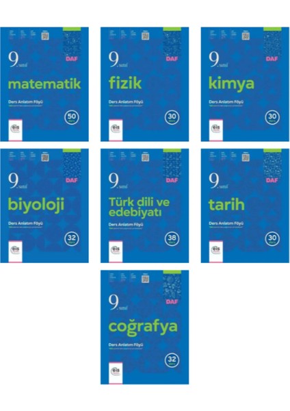 Eis 9.sınıf Tüm Dersler Set - 7 Kitap - 2025-2026