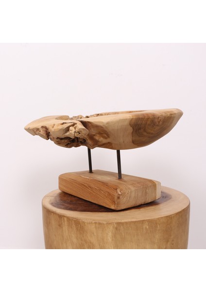 Mylamp Carvıng - Teak Ağacından Oyma Masa Üstü Dekor 40X18 cm indirimleri