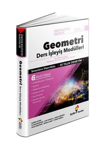 Aydın Yayınları Tyt Ayt Geometri Ders Işleyiş Modülleri