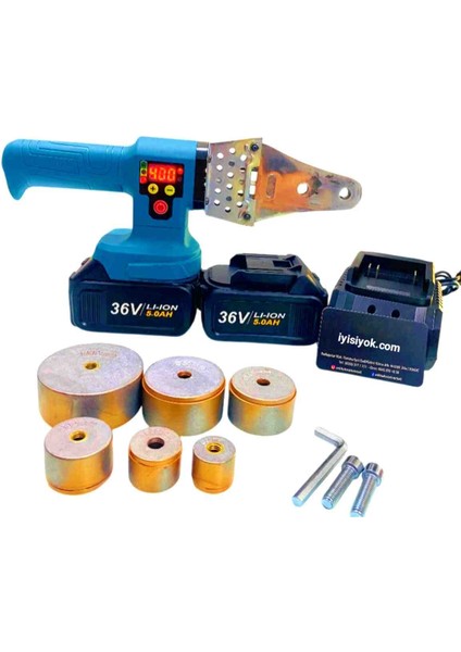 21500WH Dijital Ekran Göstergeli Titanyum Pprc 15 Pilli Plastik Boru Kaynak Makinesi Seti fiyatları