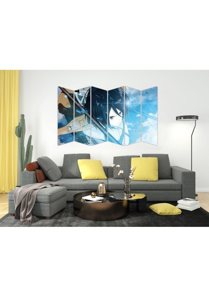 Yeşil Attack On Titan Mdf Tablo Model B, Şık ve Modern Dekorasyon Parçası