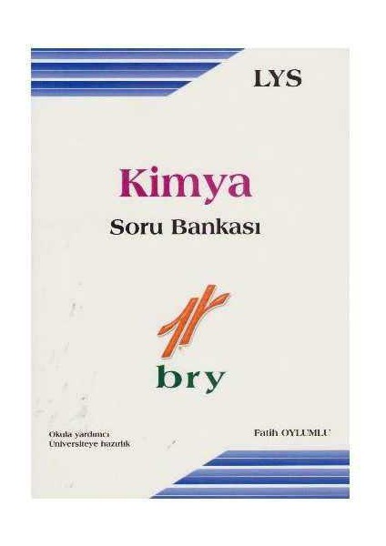 Birey Yayınları - Lys Kimya Soru Bankası - Fatih Oyumlu