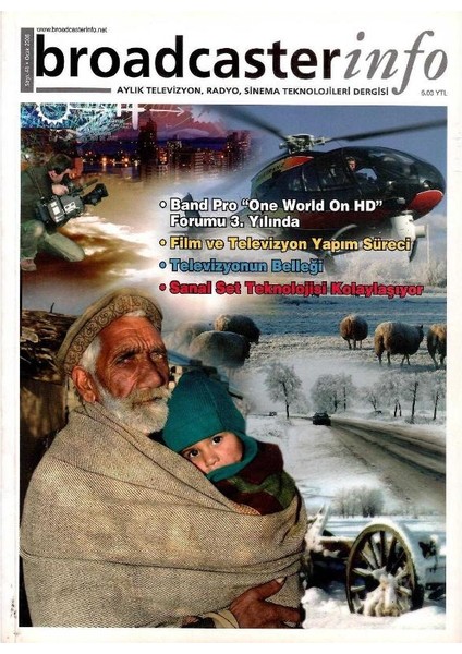 Broadcasterinfo: Aylık Televizyon, Radyo, Sinema Teknolojileri Dergisi - Televizyonun Belleği (Sayı: 48-Ocak 2008 Retro Koleksiyon Eski Baskı)
