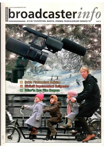 Broadcasterinfo: Aylık Televizyon, Radyo, Sinema Teknolojileri Dergisi -Edius'ta Kısa Film Kurgusu (Sayı: 93-Şubat 2012 Retro Koleksiyon Eski Baskı)