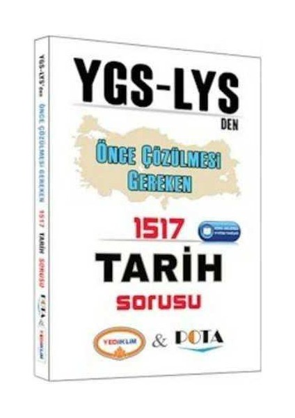 Yediiklim Ygs Lys Den Önce Çözülmesi Gereken 1517 Tarih Sorusu Yediiklim Yayınları
