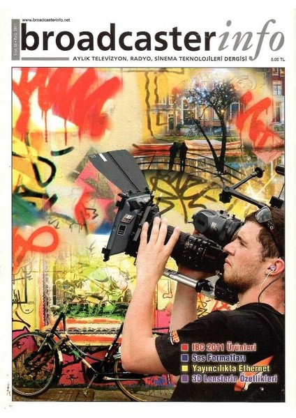 Broadcasterinfo: Aylık Televizyon, Radyo, Sinema Teknolojileri Dergisi - Ses Formatları (Sayı: 88-Eylül 2011 Retro Koleksiyon Eski Baskı)