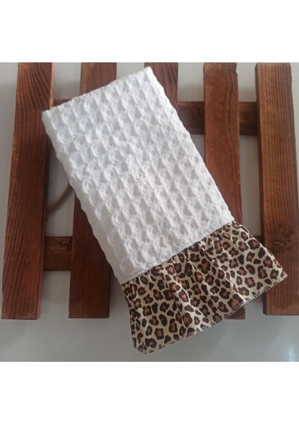 Leopar Desenli Şık Mutfak Kurulama Peçetesi, Tekli, Beyaz Renkli. fiyatları