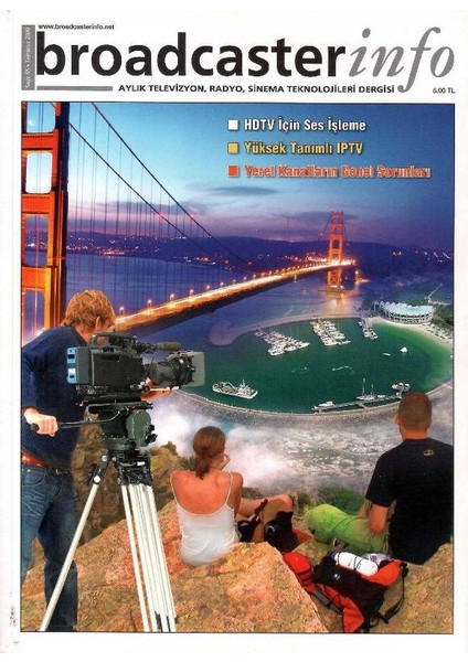 Broadcasterinfo: Aylık Televizyon, Radyo, Sinema Teknolojileri Dergisi - Hdtv Için Ses Işleme (Sayı: 65-Temmuz 2009 Retro Koleksiyon Eski Baskı)