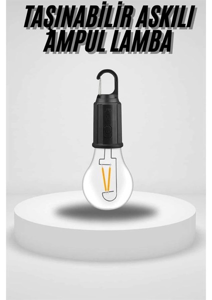 Taşınabilir Askılı Ampul Kamp Lambası Askılı Type-C Şarjlı Bahçe Lambası fiyatları