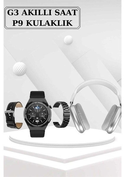 Yeni Nesil Sesli Görüşme Akıllı Saat ve Powerbank Çoklu Şarj Girişli Bluetooth Kulaklık Nabız Ölçer