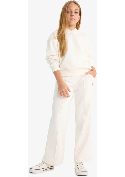 Kız Çocuk Wide Leg Geniş Paça Okul Eşofman Altı E6371A825AU