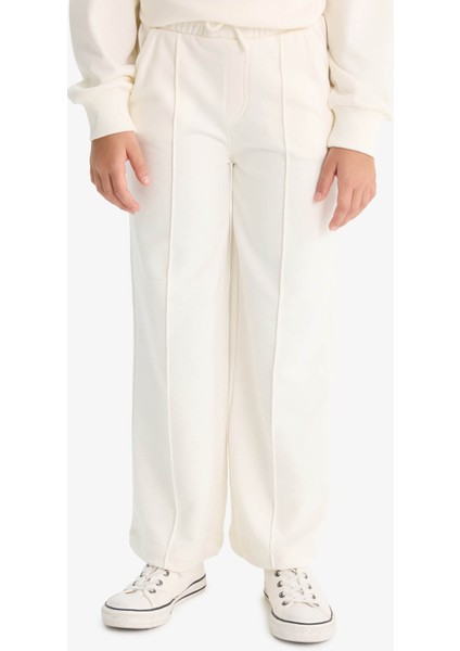 Kız Çocuk Wide Leg Geniş Paça Okul Eşofman Altı E6371A825AU fırsatları