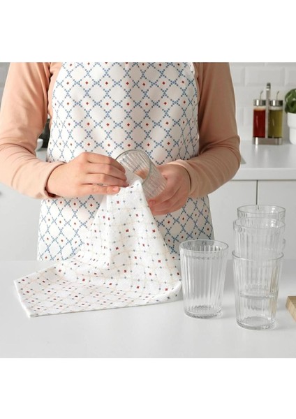 Renkli Pamuk Kumaş Kurulama Bezi Seti 30X40 Cm, 4 Adet fiyatları