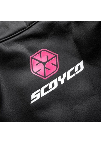 JK153W Kadın 4 Mevsim Motosiklet Montu - Siyah/pembe, Ce Onaylı Koruma, Reflektörlü modelleri