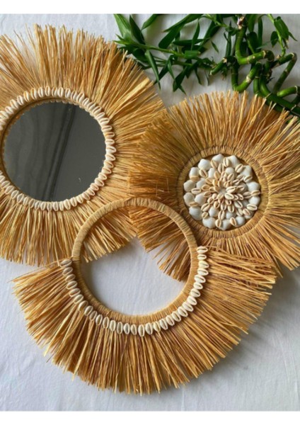 Şık Bohem Ayna, Duvar Dekoru, Ofis ve Balkon Için Zarif Tasarım